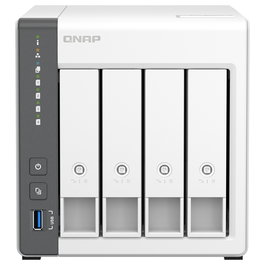 QNAP TS-433 NAS-Server 4Schächte ARM A55 2GHz SATA 6Gb/s 4GB 4xHDD/SSD