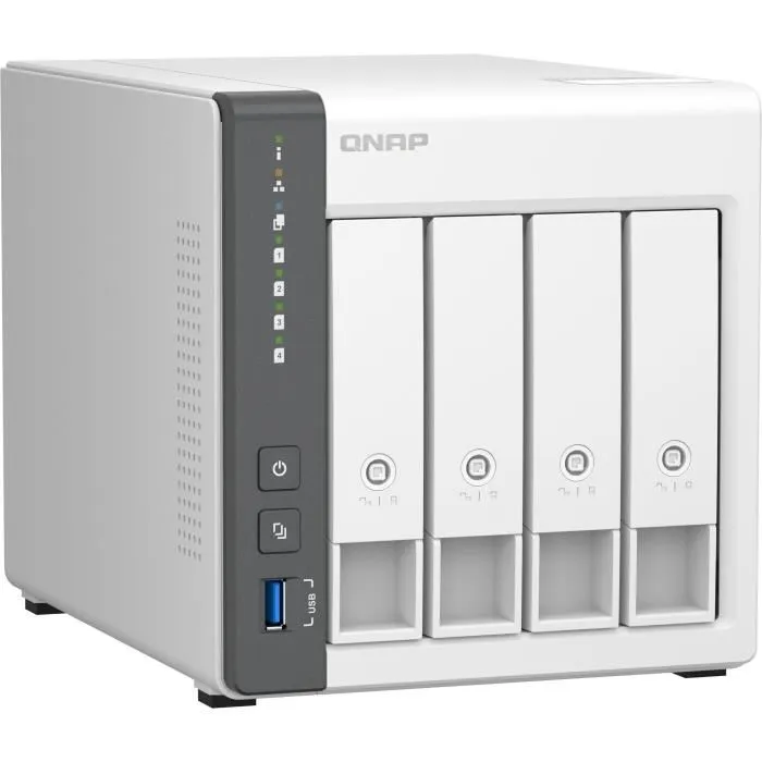 Qnap Servidor NAS TS-433 4 Bahías 4 GB RAM