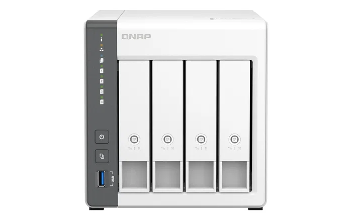 QNAP TS-433-4G Servidor NAS de 4 bahías con 4 GB RAM