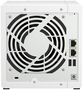 QNAP TS-433-4G NAS de 4 bahías, 4 GB RAM, Blanco