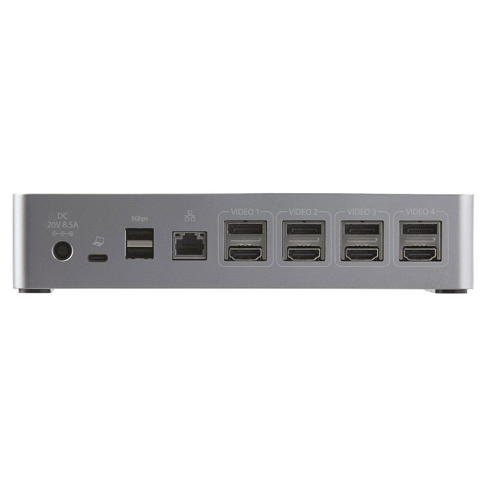 StarTech.com Mini Docking Station USB-C DK31C4DPPDUE para 4 Monitores 4K 60Hz StarTech.com Mini Docking Station USB-C DK31C4DPPDUE para 4 Monitores 4K 60Hz
