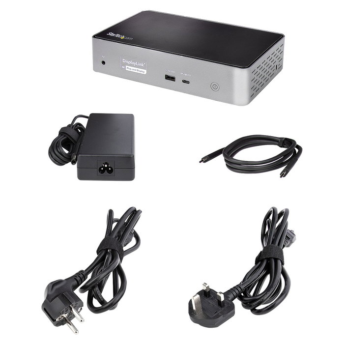 StarTech.com Mini Docking Station USB-C DK31C4DPPDUE para 4 Monitores 4K 60Hz StarTech.com Mini Docking Station USB-C DK31C4DPPDUE para 4 Monitores 4K 60Hz