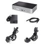 StarTech.com Mini Docking Station USB-C DK31C4DPPDUE para 4 Monitores 4K 60Hz