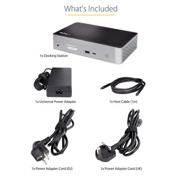StarTech.com Mini Docking Station USB-C DK31C4DPPDUE para 4 Monitores 4K 60Hz StarTech.com Mini Docking Station USB-C DK31C4DPPDUE para 4 Monitores 4K 60Hz