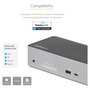 StarTech.com Mini Docking Station USB-C DK31C4DPPDUE para 4 Monitores 4K 60Hz