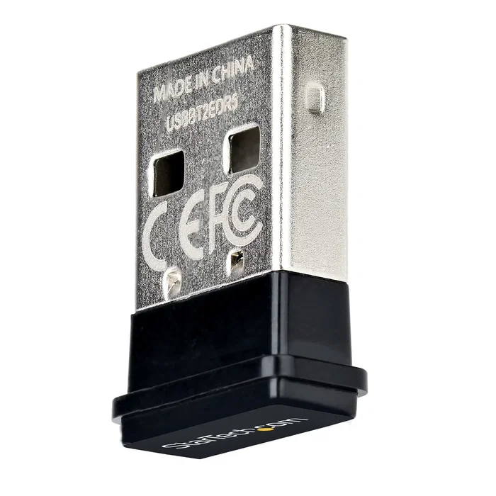 Startech Adaptador USB a Bluetooth 5.0 USBA-BLUETOOTH-V5-C2, Dongle para PC, Auriculares, Teclado, Ratón, Windows 10/11/8.1/7, Linux, Hasta 10m