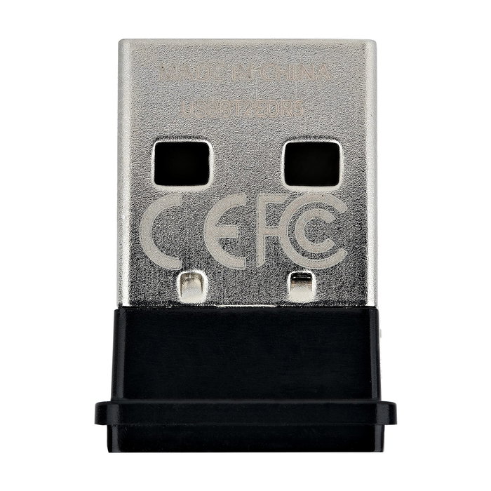 Startech Adaptador USB a Bluetooth 5.0 USBA-BLUETOOTH-V5-C2, Dongle para PC, Auriculares, Teclado, Ratón, Windows 10/11/8.1/7, Linux, Hasta 10m
