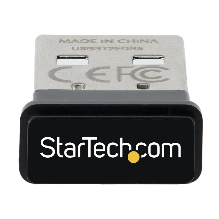 Startech Adaptador USB a Bluetooth 5.0 USBA-BLUETOOTH-V5-C2, Dongle para PC, Auriculares, Teclado, Ratón, Windows 10/11/8.1/7, Linux, Hasta 10m