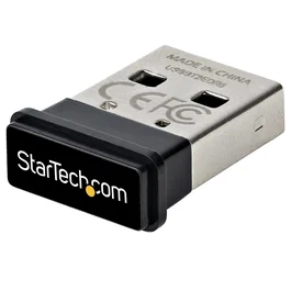 StarTech.com Adaptador USB a Bluetooth 5.0, Dongle Conversor para PC/Portátil/Teclado/Ratón, Convertidor BT 5.0 para Auriculares con Micrófono, Receptor Inalámbrico Negro/Plata