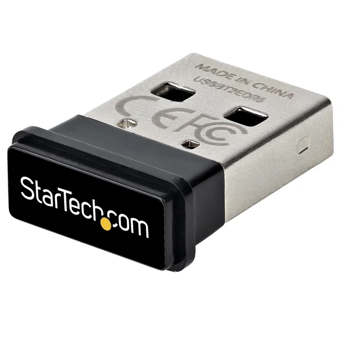 StarTech.com Adaptador USB a Bluetooth 5.0, Dongle Conversor para PC/Portátil/Teclado/Ratón, Convertidor BT 5.0 para Auriculares con Micrófono, Receptor Inalámbrico Negro/Plata StarTech.com Adaptador USB a Bluetooth 5.0, Dongle Conversor para PC/Portátil/Teclado/Ratón, Convertidor BT 5.0 para Auriculares con Micrófono, Receptor Inalámbrico Negro/Plata