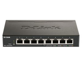 D-Link 8-Port PoE Gigabit Smart Managed Switch