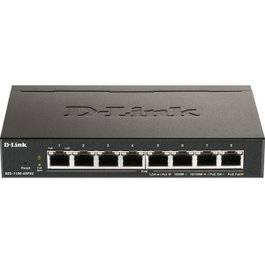 D-Link DGS-1100-08PV2 Switch 8 Puertos Gigabit PoE Smart Managed