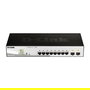 D-Link DGS-1210-10P Switch Gestionado Gigabit PoE+ 10 Puertos (8x PoE, 2x SFP) L2, Rack 1U, 20 Gbit/s