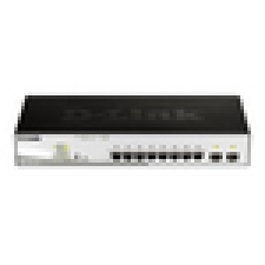 D-Link Switch DGS-1210-10P/E, 10 Puertos Gigabit con PoE, Gestión Web