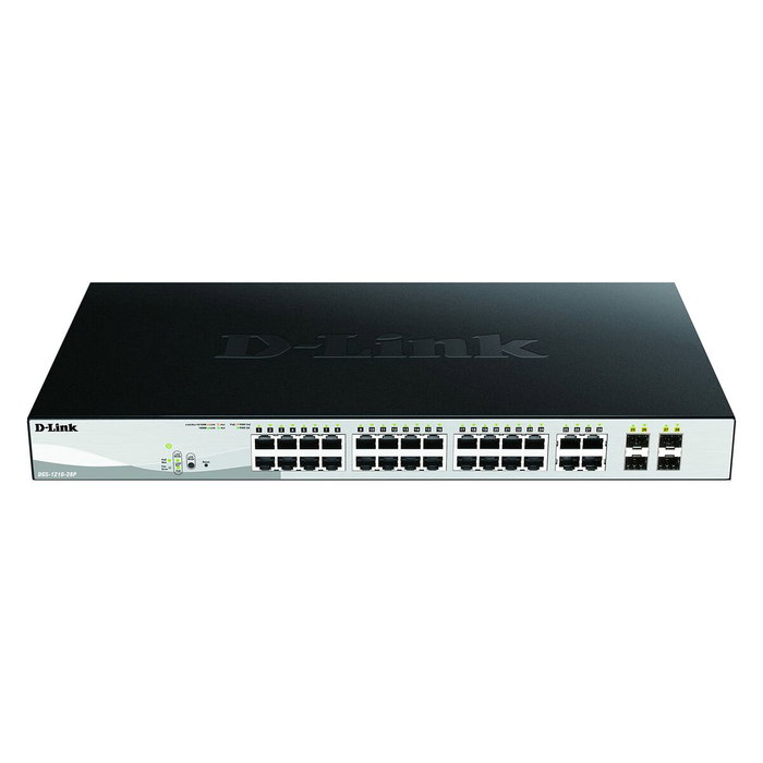 D-Link DGS-1210-28P/E Switch Gestionado L2 con 28 Puertos Gigabit y PoE