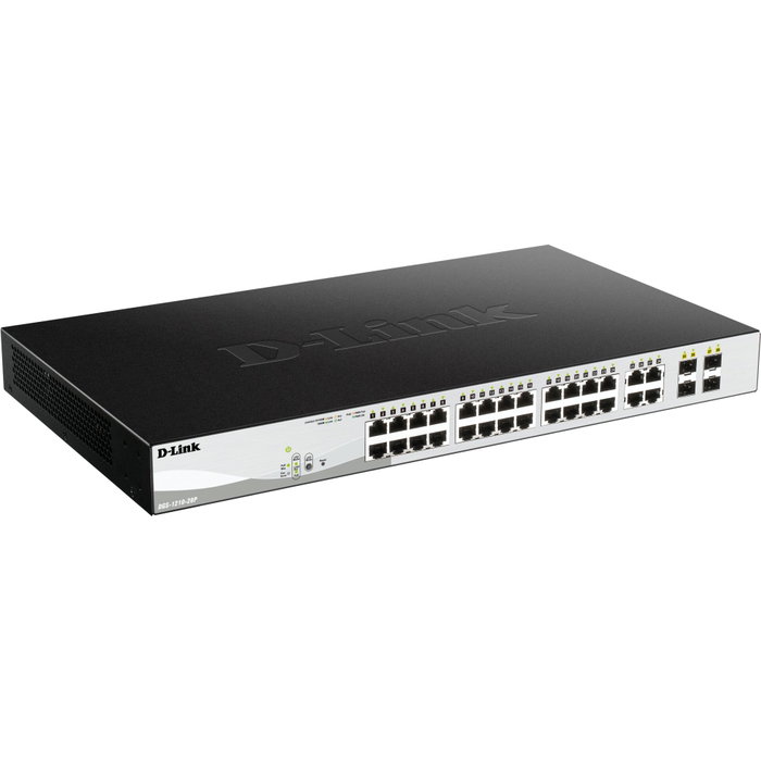 D-Link DGS-1210-28P/E Switch Gestionado L2 con 28 Puertos Gigabit y PoE D-Link DGS-1210-28P/E Switch Gestionado L2 con 28 Puertos Gigabit y PoE