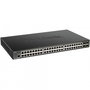 D-Link DGS-1250-52XMP Switch Gestionable PoE L3, 48 Puertos Gigabit + 4 SFP+ 10G, 370W, Conmutador para Redes Empresariales