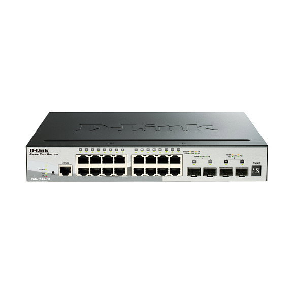 D-Link DGS-1510-52XMP Switch Gestionado L3 con 48 Puertos Gigabit y 4 SFP+