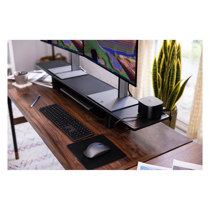 HP Dock Thunderbolt G4 280W con Cable Combo para Notebook y Workstation - 4 puertos USB 3.2, HDMI 2.0, DisplayPort, Ethernet, Kensington, Negro, Compatible con Windows/MacOS
