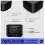 HP Dock Thunderbolt G4 280W con Cable Combo para Notebook y Workstation - 4 puertos USB 3.2, HDMI 2.0, DisplayPort, Ethernet, Kensington, Negro, Compatible con Windows/MacOS