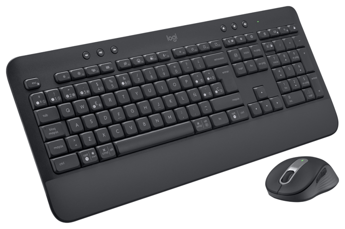Logitech Signature MK650 Combo for Business, Teclado y Ratón, Grafito, QWERTY Español Logitech Signature MK650 Combo for Business, Teclado y Ratón, Grafito, QWERTY Español