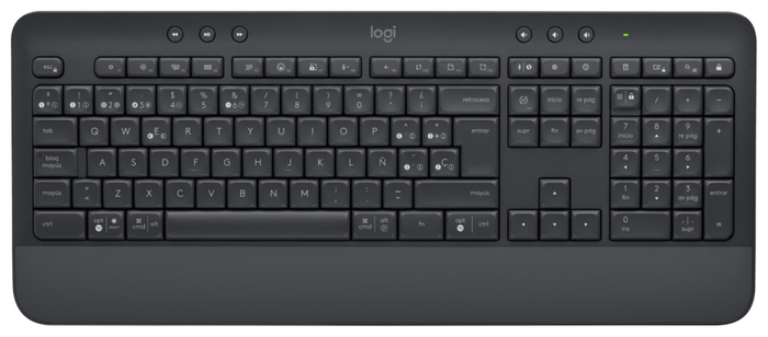 Logitech Signature MK650 Combo for Business, Teclado y Ratón, Grafito, QWERTY Español Logitech Signature MK650 Combo for Business, Teclado y Ratón, Grafito, QWERTY Español