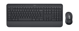 Logitech MK650 Combo Teclado Español QWERTY + Ratón Bluetooth Grafito