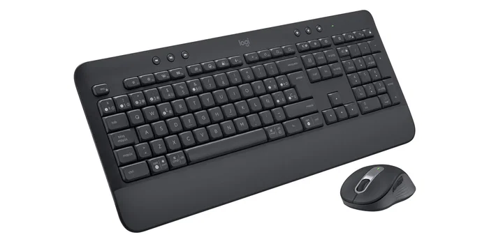 Logitech MK650 Combo Teclado Español QWERTY + Ratón Bluetooth Grafito