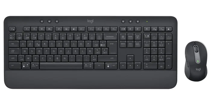 Logitech 920-011001 Combo de Teclado y Ratón Bluetooth AZERTY Belga Grafito Logitech 920-011001 Combo de Teclado y Ratón Bluetooth AZERTY Belga Grafito