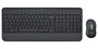 Logitech 920-011001 Combo Teclado y Ratón Signature K650/M650 For Business Inalámbrico Bluetooth AZERTY Belga Grafito para Oficina