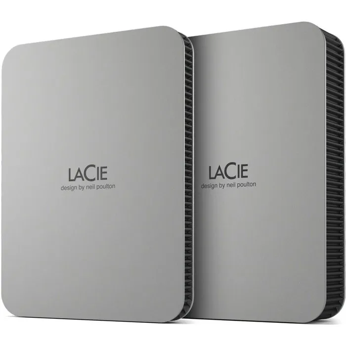 LaCie Mobile Drive 1 TB 2.5 pulg. USB-C Plata