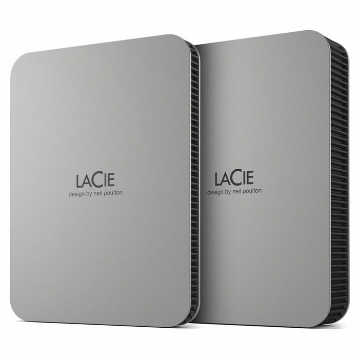 LaCie Mobile Drive 5 TB USB-C Moon Silver