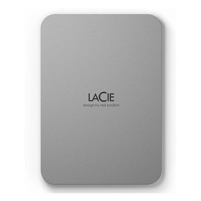 LaCie Mobile Drive Disco Duro Externo Moon Silver 5 TB USB-C STLP5000400