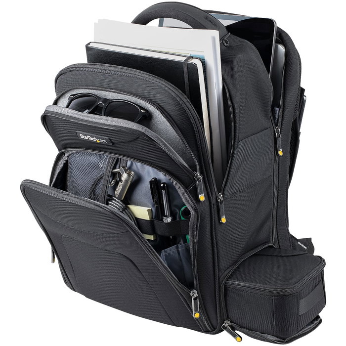 StarTech Mochila para Portátil de 17,3 Pulgadas con Estuche de Accesorios Negro StarTech Mochila para Portátil de 17,3 Pulgadas con Estuche de Accesorios Negro