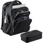 StarTech Mochila para Portátil de 17,3 Pulgadas con Estuche de Accesorios Negro