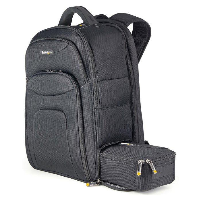StarTech.com Mochila Ergonómica para Portátil de 17,3 Pulgadas con Carcasa de Accesorios Removible - Negro StarTech.com Mochila Ergonómica para Portátil de 17,3 Pulgadas con Carcasa de Accesorios Removible - Negro