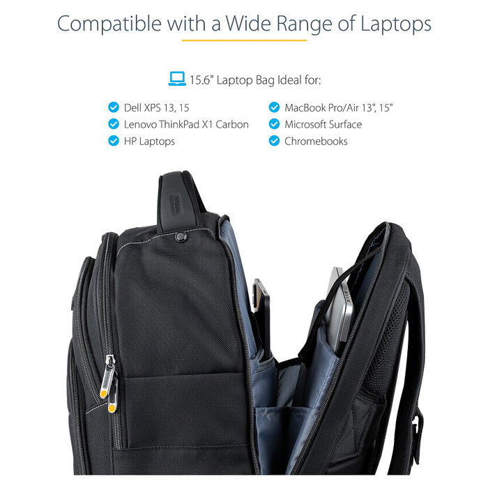 StarTech.com Mochila para Portátil 15,6 pulg. NTBKBAG156 Negro