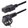 Startech Cable de Alimentación 1m (UE) Schuko a C13 18AWG para Ordenador