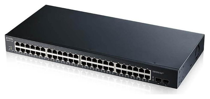 Zyxel GS1900-48-EU0102F Switch L2 de 48 puertos Gigabit y 2 SFP Negro