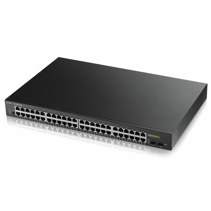 Zyxel GS1900-48-EU0102F Switch L2 de 48 puertos Gigabit y 2 SFP Negro