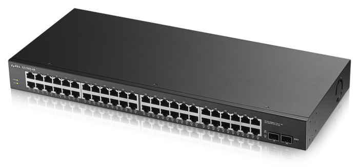 Zyxel GS1900-48-EU0102F Switch L2 de 48 puertos Gigabit y 2 SFP Negro