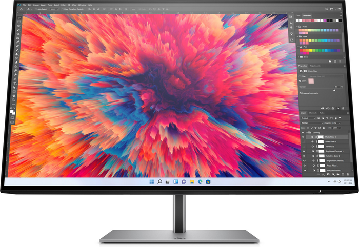 HP Monitor Z24q G3 60.5 cm / 23.8'' IPS QHD (2560x1440) 5ms 90Hz DisplayHDR 400 VESA 100x100 Plata para Negocios con USB-C Hub HP Monitor Z24q G3 60.5 cm / 23.8'' IPS QHD (2560x1440) 5ms 90Hz DisplayHDR 400 VESA 100x100 Plata para Negocios con USB-C Hub