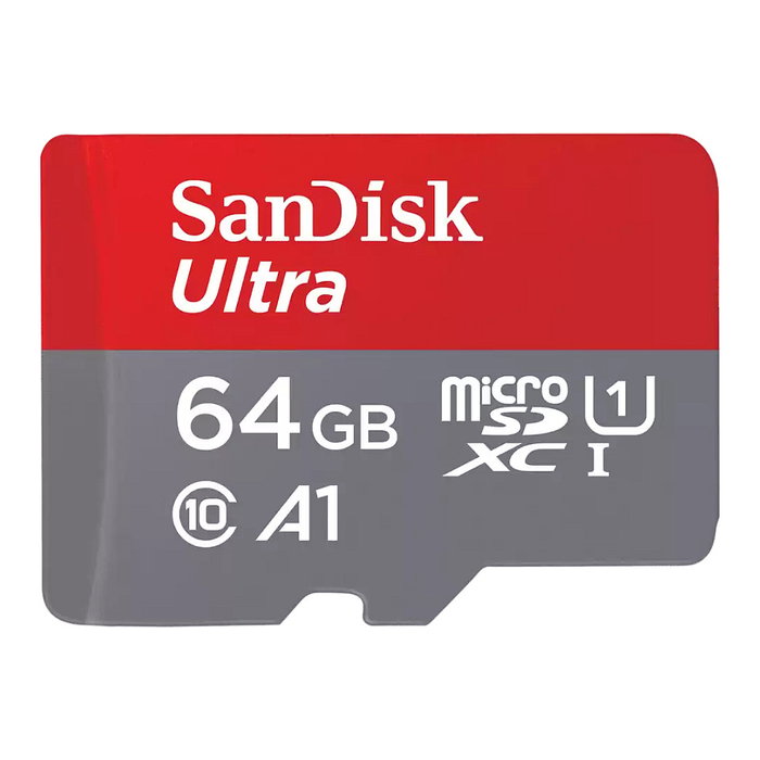 SanDisk Ultra microSDXC 64GB 140MB/s con Adaptador