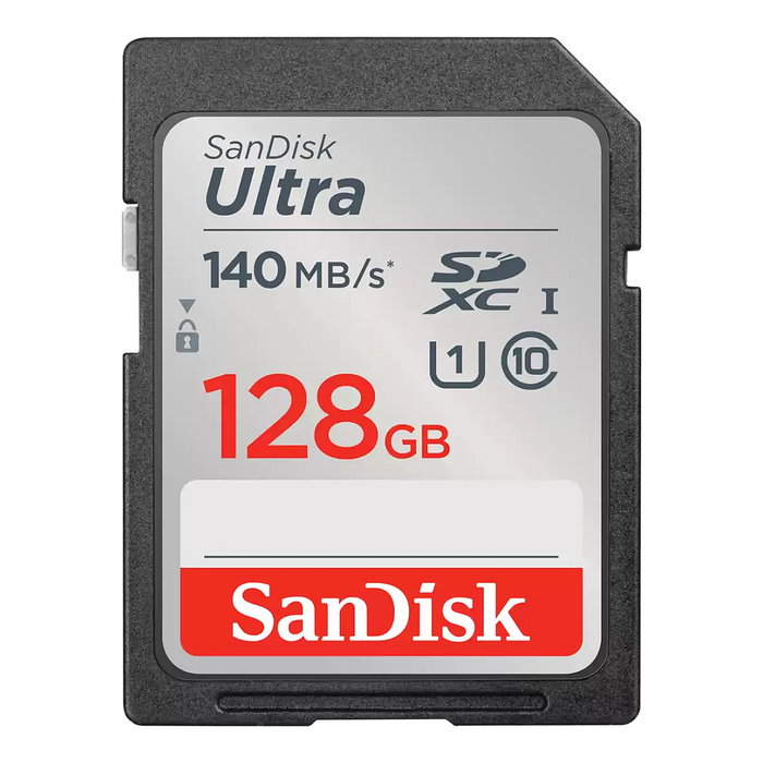SanDisk Ultra SDXC UHS-I 128 GB 140 MB/s