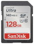 SanDisk Ultra SDXC UHS-I 128 GB 140 MB/s