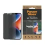 PanzerGlass Protector de Pantalla Privacy Vidrio Templado Ultra-Wide Fit para Apple iPhone 14, iPhone 13, iPhone 13 Pro, 1 Unidad, Aplicación en Seco