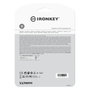 Kingston IronKey USB 3.2 Gen 1 32GB Plata USB tipo A IKLP50 - 256-bit AES-XTS Hardware Encryption, FIPS 197, 145 MB/s, Tapa, Llave de Seguridad de Almacenamiento
