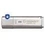 Kingston IronKey Locker+ 50 USB Seguro IKLP50/64GB 64 GB Cifrado Hardware AES 256 Bit FIPS 197 USB 3.2 Gen 1 Respaldo Nube