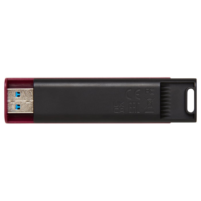 Kingston DataTraveler Max USB 3.2 Gen 2 de 512 GB, Lectura 1000 MB/s, Escritura 900 MB/s, Conector Tipo-A, Rojo