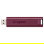 Kingston DataTraveler Max USB 3.2 Gen 2 de 512 GB, Lectura 1000 MB/s, Escritura 900 MB/s, Conector Tipo-A, Rojo